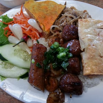 Com Tam Dat Thanh - #1; Com Tam Nem Nuong (Broiled Meatballs) - Vietnamese Near Me - San Jose, California