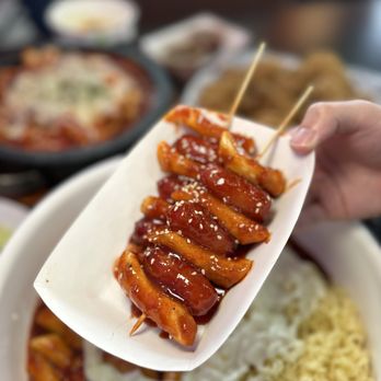 Luv Dduk - Fried Sausage and Rice Cake - Korean Near Me - Cerritos, California Luv Dduk - Fried Sausage and Rice Cake - Korean Near Me - Cerritos, California
