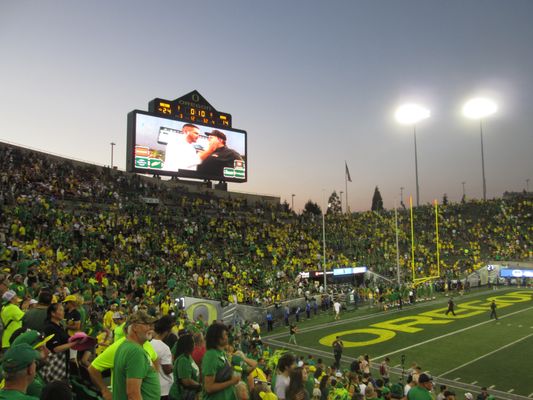 Autzen Stadium by null