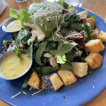 Devoted Kiss Cafe - Chicken bacon salad - romaine lettuce, avocado, honey mustard dressing - Breakfast & Brunch Near Me - Gig Harbor, Washington Devoted Kiss Cafe - Chicken bacon salad - romaine lettuce, avocado, honey mustard dressing - Breakfast & Brunch Near Me - Gig Harbor, Washington
