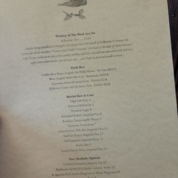 The Wren - Menu (8/2026) - Pubs Near Me - Baltimore, Maryland The Wren - Menu (8/2026) - Pubs Near Me - Baltimore, Maryland
