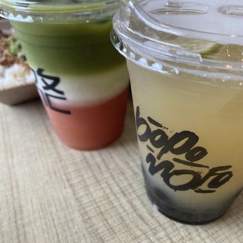 Bopomofo Cafe - Matcha Strawberry Latte - Bubble Tea Near Me - San Gabriel, California Bopomofo Cafe - Matcha Strawberry Latte - Bubble Tea Near Me - San Gabriel, California