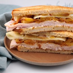 Warm Turkey Breast Sandwich