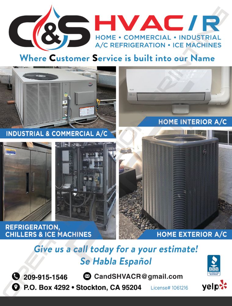 C&S HVAC Updated September 2024 18 Photos Stockton, California