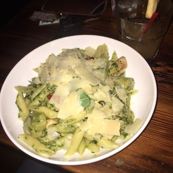 The Bistro - Pesto macadamia pasta with chicken, $27 - Seafood Near Me - Kilauea, Hawaii The Bistro - Pesto macadamia pasta with chicken, $27 - Seafood Near Me - Kilauea, Hawaii