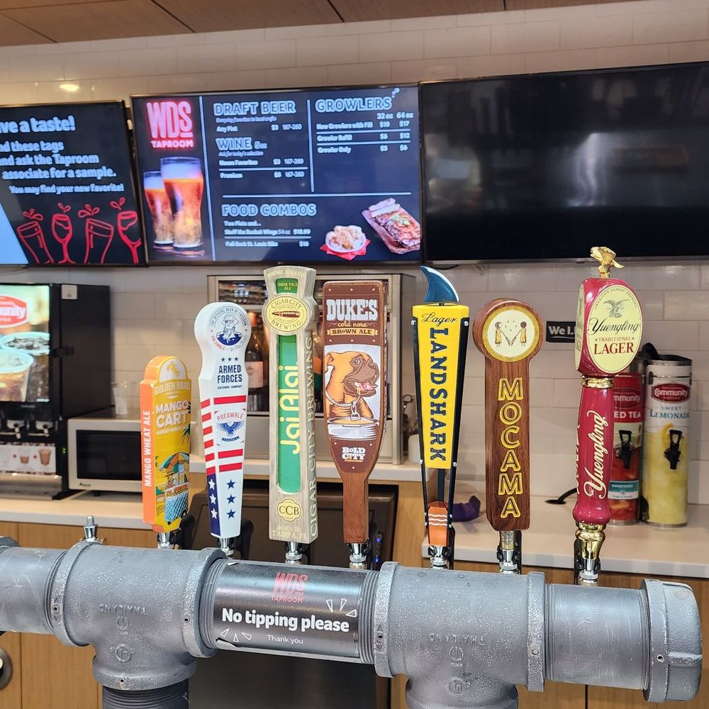 WDs Tap Room - a variety of beer taps - Bars Near Me - Jacksonville, Florida WDs Tap Room - a variety of beer taps - Bars Near Me - Jacksonville, Florida
