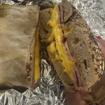 Liberty Bagels - Whole Wheat Everything Bagel - Bagels Near Me - Elmhurst, New York