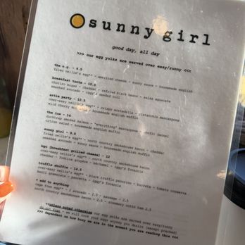 Sunny Girl - Breakfast & Brunch Near Me - Boston, Massachusetts