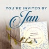 You're Invited By Jan gift card