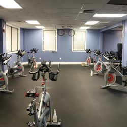 Bridgewater Fitness Center - Spin room = where sweat happens!