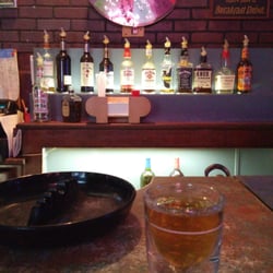 Tipsy McStaggers Saloon - Ashtray, cheap whiskey shot and the famous wheel