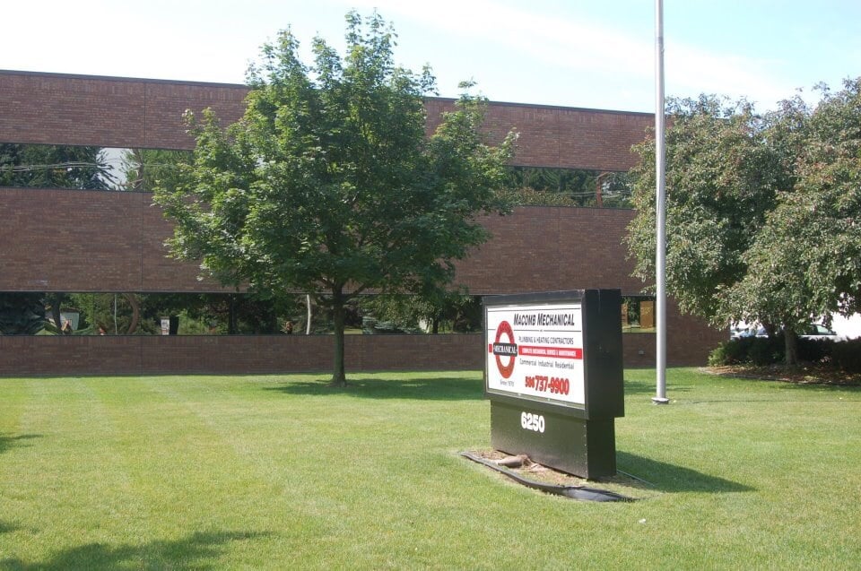 Slide of Macomb Mechanical