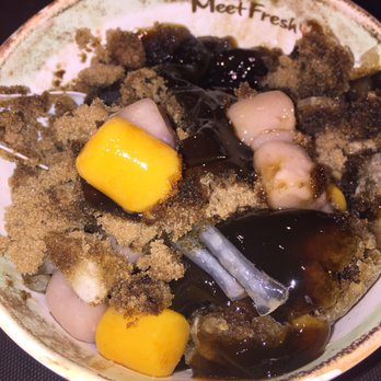 Meet Fresh - Shaved ice and i thought its brown sugar but its just ice - Desserts Near Me - Irvine, California
