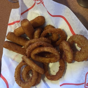 Denny's - Onion rings and mozzarella sticks - American Near Me - San Jose, California