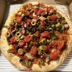 Newby's Pizza - Veggie Pizza