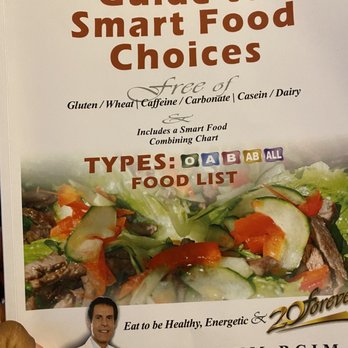 Inner Health Care Colonics - Blood type examples of food you can eat. - Colonics Near Me - Riverside, California