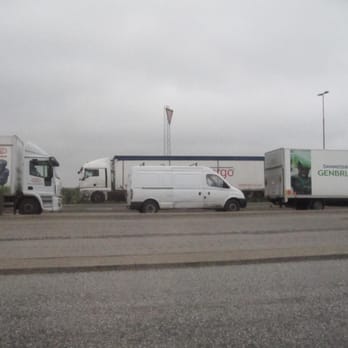 LangelandsFærgen - Trucks queued up to travel from Langeland to Lolland. - Public Transportation Near Me - Rudkøbing, 83