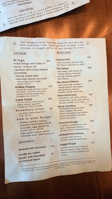 Menu photo 1 Key & Cleaver San Diego, CA Menu photo 1 Key & Cleaver San Diego, CA