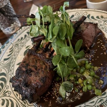 RED O - Lamb Chop in Mole Negro - Mexican Near Me - San Diego, California
