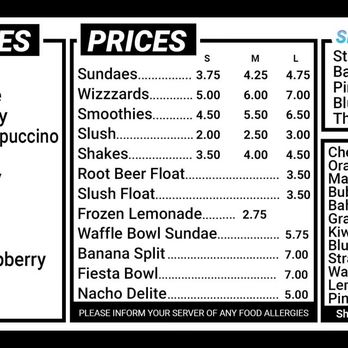 Dairy Cone - 2023 Flavors/pricing - Ice Cream & Frozen Yogurt Near Me - Pittsfield, Massachusetts