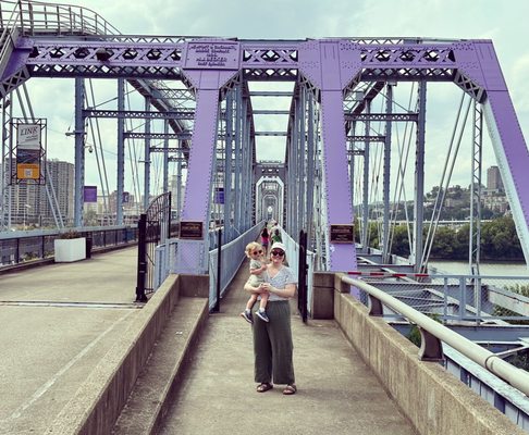 Purple People Bridge by null