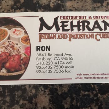 Mehran Restaurant  - Indian Near Me - Pittsburg, California