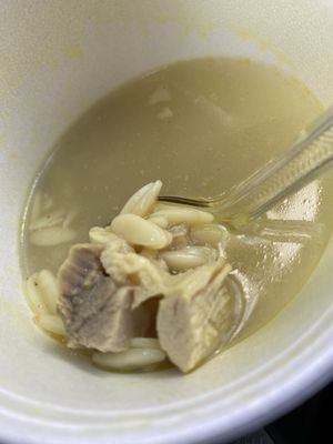Photo of Stav's Diner - Columbus, OH, US. Lemon orzo soup