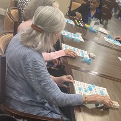 Bright Arising Home Care - Activities are crucial for the well-being of the elderly. Engaging in activities like playing bingo ,