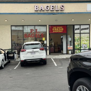 P. L. Bagels - Parking lot - Bagels Near Me - San Diego, California P. L. Bagels - Parking lot - Bagels Near Me - San Diego, California