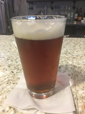 Porter Brewery Pizza by null