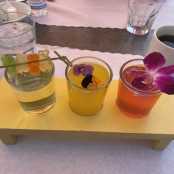 Crown Bistro - Mimosa flight. - Breakfast & Brunch Near Me - Coronado, California Crown Bistro - Mimosa flight. - Breakfast & Brunch Near Me - Coronado, California