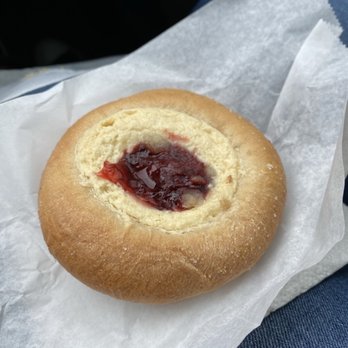 The Koffee Kup Company - Strawberry cream cheese kolache - Coffee & Tea Near Me - San Antonio, Texas The Koffee Kup Company - Strawberry cream cheese kolache - Coffee & Tea Near Me - San Antonio, Texas