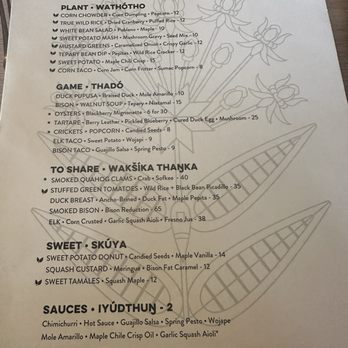 Owamni - Menu - New American Near Me - Minneapolis, Minnesota Owamni - Menu - New American Near Me - Minneapolis, Minnesota