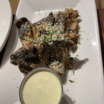 Marthas Vineyard Chowder Company - Portabella mushroom fries - Seafood Near Me - Oak Bluffs, Massachusetts