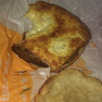 Burger King - I think the cook left the egg cooking while they went on a break! - Burgers Near Me - Dearborn, Michigan Burger King - I think the cook left the egg cooking while they went on a break! - Burgers Near Me - Dearborn, Michigan