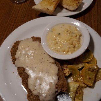 Denny's - 18 Nov 2019 Grand Opening - Dinner tonight is chicken fried steak, 2 sides and dinner bread. Was delish! Server nice too. - Diners Near Me - Tucson, Arizona