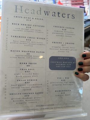 Menu photo 2 Headwaters San Luis Obispo, CA Menu photo 2 Headwaters San Luis Obispo, CA