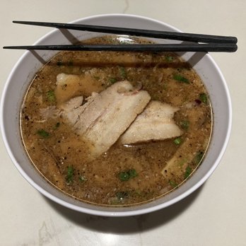 Junpuu - Miso garlic ramen with extra noodles. - Ramen Near Me - Honolulu, Hawaii