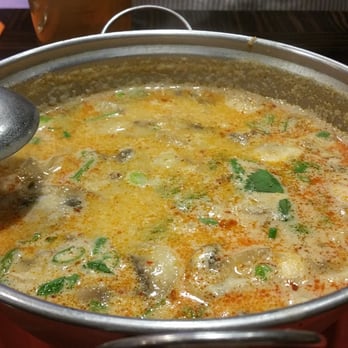 Thai Basil Signature - Coconut soup (tom-kah), very delicious. This photo doesn't do it justice. - Thai Near Me - Phoenix, Arizona Thai Basil Signature - Coconut soup (tom-kah), very delicious. This photo doesn't do it justice. - Thai Near Me - Phoenix, Arizona