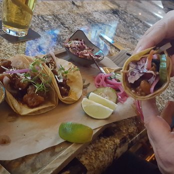 Kankakee Grille South Bend - Brisket tacos -- brisket was a bit too fatty for our liking. - American Near Me - South Bend, Indiana Kankakee Grille South Bend - Brisket tacos -- brisket was a bit too fatty for our liking. - American Near Me - South Bend, Indiana