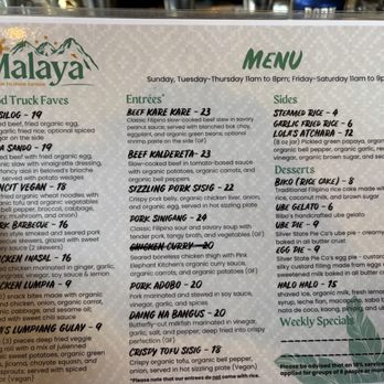 Malaya Eats - Filipino Near Me - Reno, Nevada