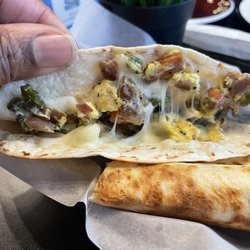 Team Car Cafe - Brisket quesadillas