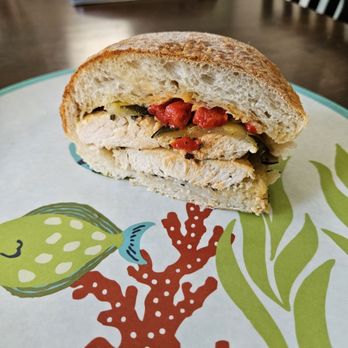 Delmonaco's Market - CZR w/grilled chicken in homemade roll. YUM - Delis Near Me - New Haven, Connecticut Delmonaco's Market - CZR w/grilled chicken in homemade roll. YUM - Delis Near Me - New Haven, Connecticut
