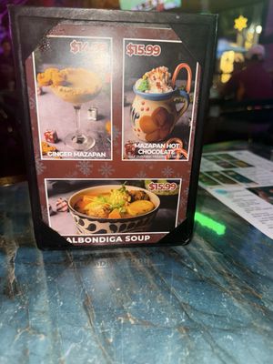 Menu photo 6 Kalaveras Burbank, CA