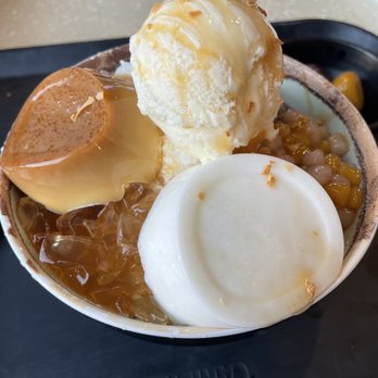 Meet Fresh - Q-mochi and pudding milk shaved ice - Desserts Near Me - Houston, Texas