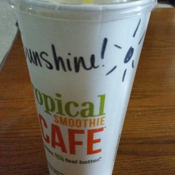 Tropical Smoothie Cafe - Sunshine smoothie!  Delicious - Juice Bars & Smoothies Near Me - Boise, Idaho