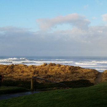 Windermere On The Beach - View from the patio - Hotels Near Me - Bandon, Oregon