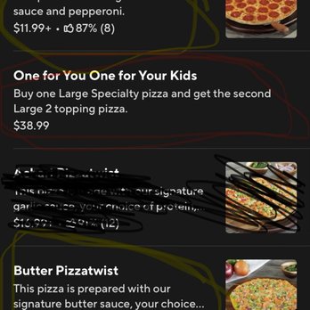 Pizza Twist - Deals!!! I got the "One for You One for Your Kids" deal for $38.99 - Pizza Near Me - Seattle, Washington Pizza Twist - Deals!!! I got the "One for You One for Your Kids" deal for $38.99 - Pizza Near Me - Seattle, Washington