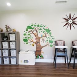 Rise and Shine Family Daycare - Individual cubbies for children's belongings