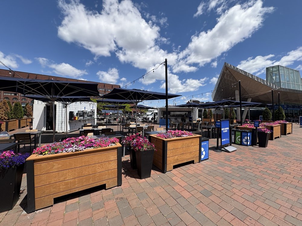 Dockside Beer Garden on Central Wharf